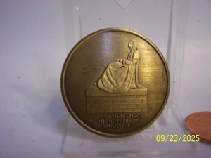 COMMEMORATING THE MOTHERS OF ASHLAND PA 50th 1938-1988 CHALLENGE COIN - Picture 1 of 2