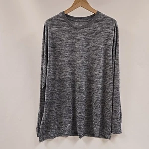 Bollinger Athletic Men's T-Shirt Size 4XL Long Sleeve ~ Gray Lightweight - Picture 1 of 14