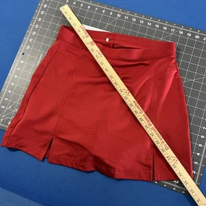 Adidas ClimaCool Skort Größe 4 apfelroter Rock/Shorts gefüttert Golf Pickleball - Bild 1 von 7