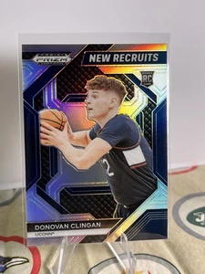 2024 Panini Prizm Draft Picks Donovan Clingan New Recruits Silver Prizm RC #15 - Picture 1 of 2