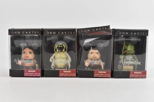 John Carter Vinylmation 3" Disney Collectible Figures X4 Boxed - Picture 1 of 8