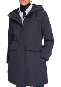 Calvin Klein Damen wasserabweisend verstellbarer Bund mit Kapuze XL - Bild 1 von 8