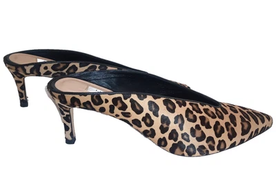 L K BENNETT CELIA BEIGE BROWN LEOPARD CALF HAIR  LEATHER SHOES SZ 39.5 Heels US9 - Image 1 of 4