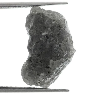 Earth Mined Black Color 6.55 Carat Raw Natural Loose Rough Raw Diamond - Picture 1 of 2