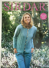 Ladies cable panel + cuffs cardigan KNITTING PATTERN long sleeve Sirdar 8052