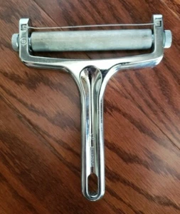 Vintage Leifheit Teams Design Stainless Steel Handheld Cheese Slicer Adjustable - Picture 1 of 7