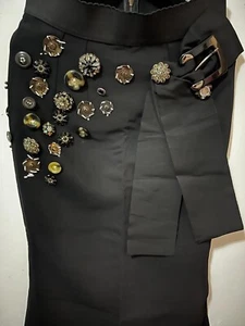 DOLCE AND GABBANA SKIRT, BLACK, EURO SIZE 40, BRAND NEW WITH TAG, RRP£1999 - Picture 1 of 7