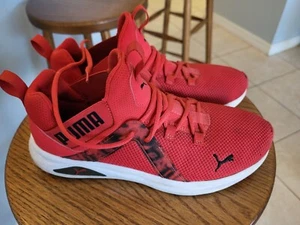 PUMA Red Walking Shoes for Men size 8. Pre-owned Soft foam, super comfy! - Picture 1 of 5