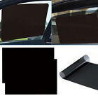 2X Car Window Electrostatic Sunshade Film Static Electricity Uv Protector Black