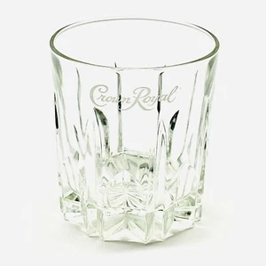 Vidrio Crown Royal Whiskey Rocks - Vidrio Real Corona Vintage Raro - Italia 6 - Imagen 1 de 3