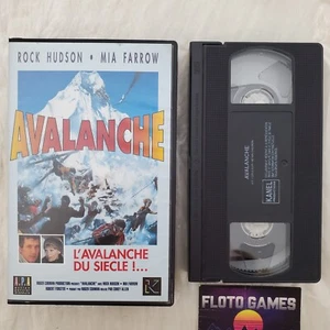 VHS D'Origine FR : Avalanche - Mia Farrow Rock Hudson RARE - 1978 - Floto Games - Bild 1 von 2