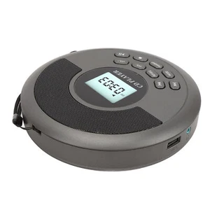 Reproductor de CD recargable USB 3,5 mm reproductor de música portátil regalo para audiolibros música - Imagen 1 de 24