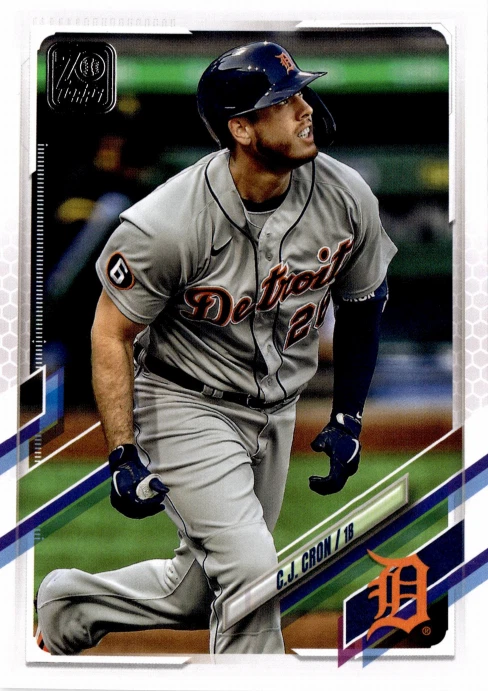5 CARD LOT - 2021 Topps - C.J. Cron - #504 - Image 1 of 2