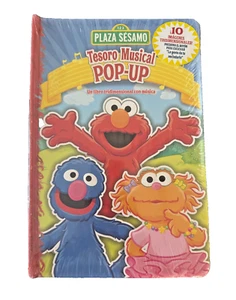 Plaza Sesamo Tesoro Musical  Pop-Up Spanish Edition, Libro Tridimensional - Picture 1 of 9