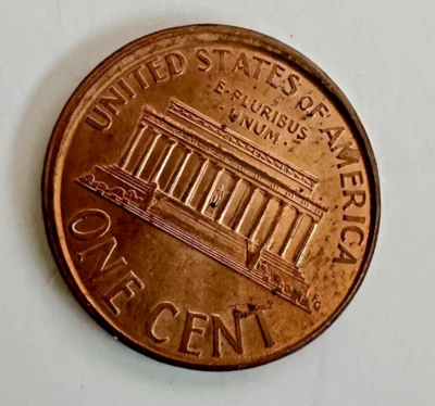 2001 Lincoln 1c Memorial ~ GR8 BROADSTRUCK ERROR ~ OFF CENTER ~ AWESOME!! ~ T26 - Image 1 of 4