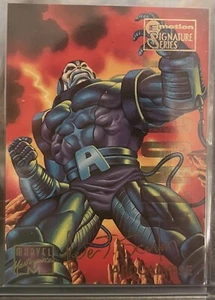 1995 Marvel Masterpieces APOCALYPSE EMOTION GOLD FOIL SIGNATURE CARD, #3 - Bild 1 von 3