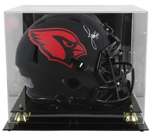 Cardinals Larry Fitzgerald Signed Eclipse F/S Speed Proline Helmet W/ Case BAS W - Picture 1 of 4