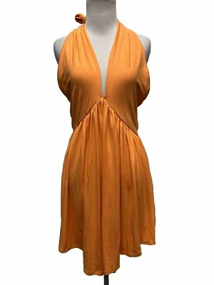 Venus Women’s Size S Orange Halter Dress - Image 1 of 4