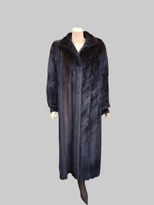 Damen Vintage Mahagoni Nerz Pelzmantel - X Large - Bild 1 von 7