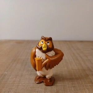 Wise Old Owl Figure Winnie the Pooh PVC Walt Disney Figurine Plastic Toy - Picture 1 of 7