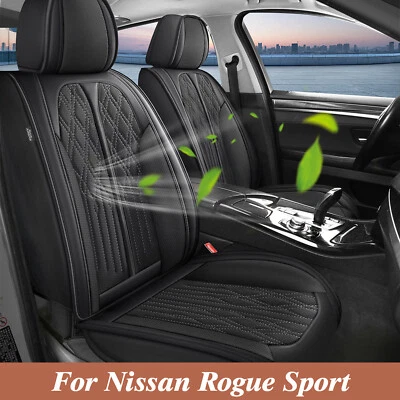 Car 2-Seat Covers For Nissan Rogue Sport 2017-2022 PU Leather Cushion Front Row - Изображение 1 из 4
