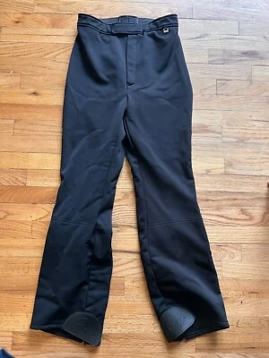 Pantalones para mujer Roffe rebote esquí nieve lana negros elásticos talla 12 largos Foto 1 de 4