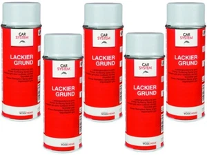 5x Spraydose 400ml Carsystem Lackiergrund Grundierung Haftgrund Lackpoint ! - Bild 1 von 1