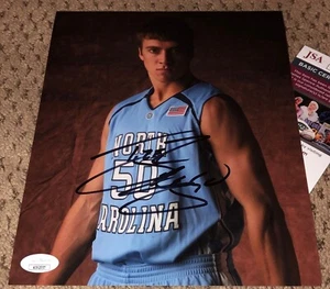 TYLER HANSBROUGH SIGNED 8X10 PHOTO UNC BASKETBALL AUTOGRAPH NORTH CAROLINA JSA - Picture 1 of 1