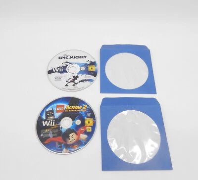 Nintendo Wii - Epic Mickey & Lego Batman 2  - PAL - nur CD - Bild 1 von 2