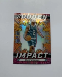 2024 Topps Chrome Basketball Grant Williams #SI-11 Sudden Impact - Picture 1 of 2
