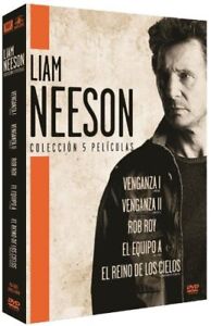 LIAM NEESON COLECCION 5 DVD PACK CINCO PELICULAS NUEVO ( SIN ABRIR )