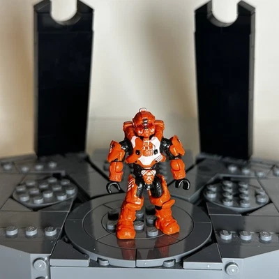 UNSC NARANJA ESPARTANO CENTURIÓN HALO MEGA CONSTRUX BLOKS MINI FIGURA HÉROES 8 Foto 1 de 4