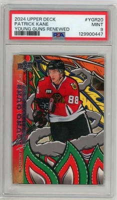 2024-25 Upper Deck Young guns обновленный #YGR-20 Патрик Кейн PSA 9 как новый - Изображение 1 из 2