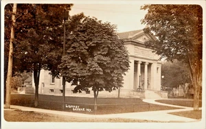 Green NY Public Library rppc unposted photo postcard a113 - Picture 1 of 2