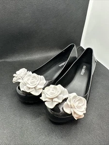 MINI MELISSA Little Girls Size 13 Dress Flats - Picture 1 of 5