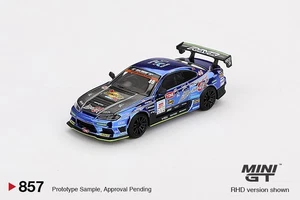 1:64 Mini GT - Nissan Silvia (S15) D-MAX #46 D-MAX Racing 2023 D1 Grand Prix - Picture 1 of 3