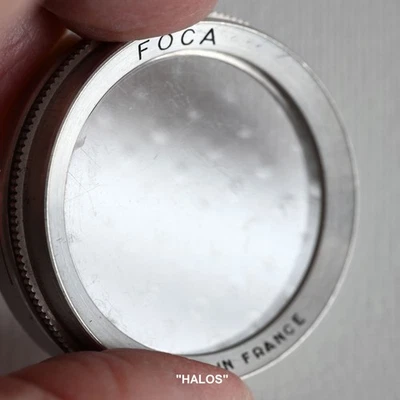 OPL FOCA - LOT DE  4 FILTRES 36 MM :  HALOS  - VERT - JAUNE - ORANGE - Photo 1/4