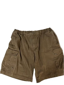 Pantaloncini cargo Izod uomo taglia L (34) marrone usati - Foto 1 di 10