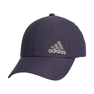 Adidas Men's Release 3 Stretch-Fit Hat – Shadow Navy/Clear Gray (S/M) - Picture 1 of 1