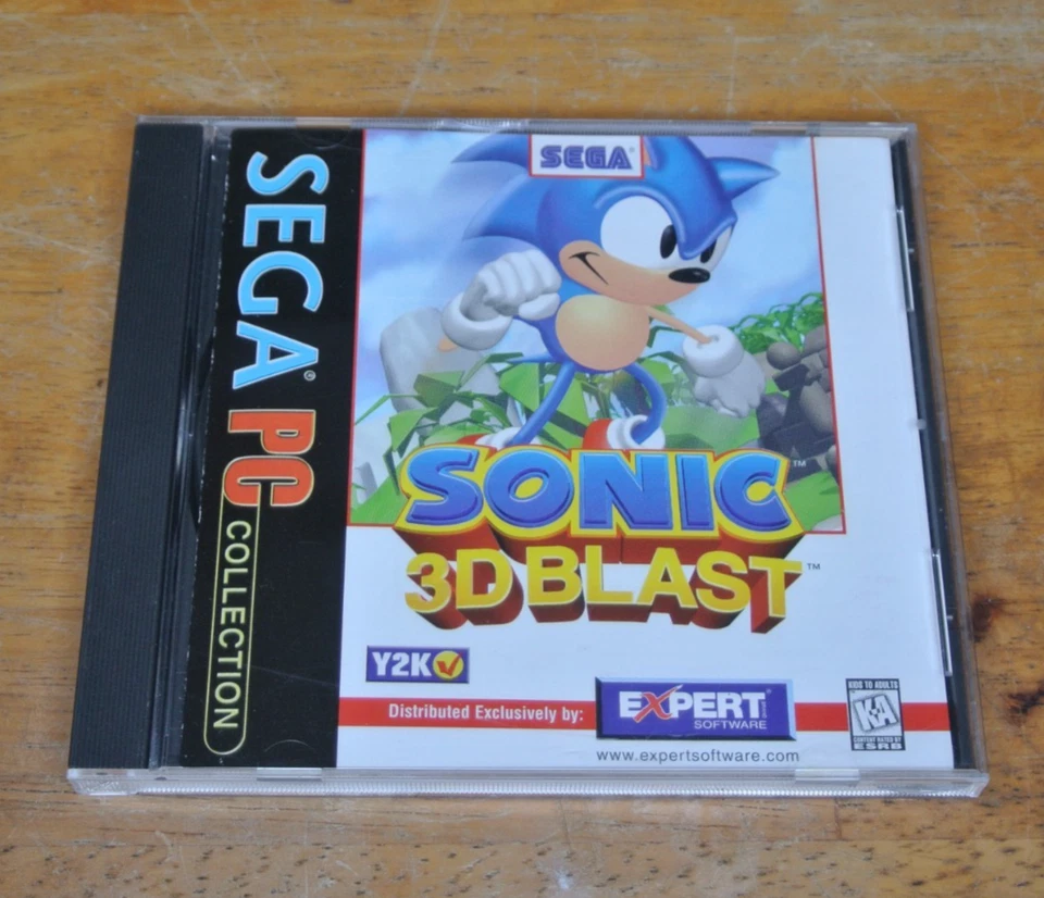 Sonic 3D Blast Sega PC Collection CD-ROM PC Juego Foto 1 de 3