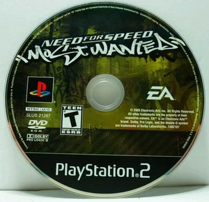Need for Speed: Most Wanted Black Label (Sony PlayStation 2, 2005) Disc Only - Picture 1 of 2