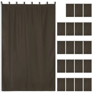 54"x96" Outdoor Vorhang Tab Top Gardine UV30+ Garten Pergola Cabana Hof 20er Pack - Bild 1 von 9