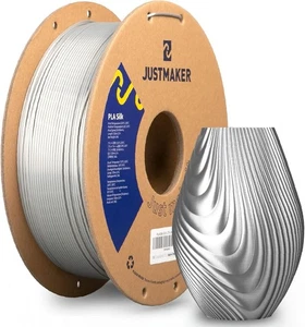 PLA Silk Drukarka 3D Ulepszenie filamentu Szpula kartonowa, jedwabny błyszczący filament srebrny - Zdjęcie 1 z 8
