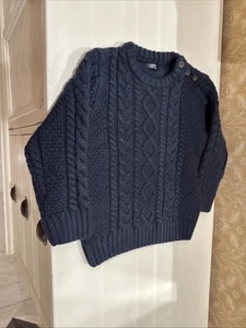 Maglione pullover blu a maglia con cavo NEW NEXT bambino ragazzo taglia 3T-4T - Foto 1 di 5