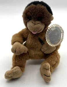 Coca Cola Collectable Monkey 1999 Coca Cola Brand Plush Toy Intl Collection 8" - Picture 1 of 9