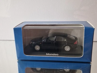 Minichamps 1:43 Ford Mondeo Mk2/Mk3 2001 Black Rare Model Car - Ford Dealer Box - Image 1 of 4