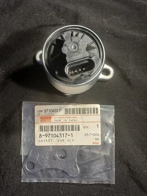 EGR Valve & EGR Gasket - Isuzu (8170961783) 3.2L fuel injection 98-04 - Image 1 of 4