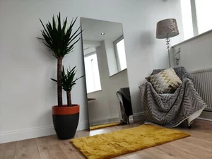 6mm Silver Mirror - Rectangle - 800 x 1850 mm - Safety Back - Wall or Leaner - Picture 1 of 2