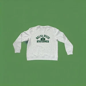 Sudadera Delta State Statesmen Logo Campdavid Cuello Redondo - Athletic Heather XL - Imagen 1 de 2