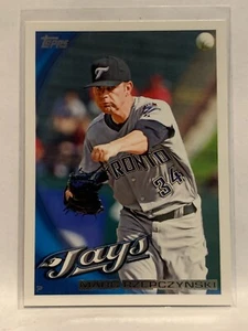 #631 Marc Rzepczynski Toronto Blue Jays 2010 Topps Baseball Card - Picture 1 of 2